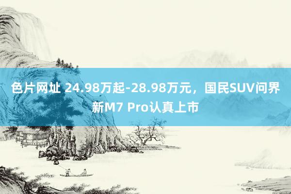 色片网址 24.98万起-28.98万元，国民SUV问界新M7 Pro认真上市