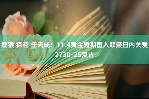 瘦猴 探花 任天成：11.4黄金短期堕入颠簸日内关爱2730-25复古